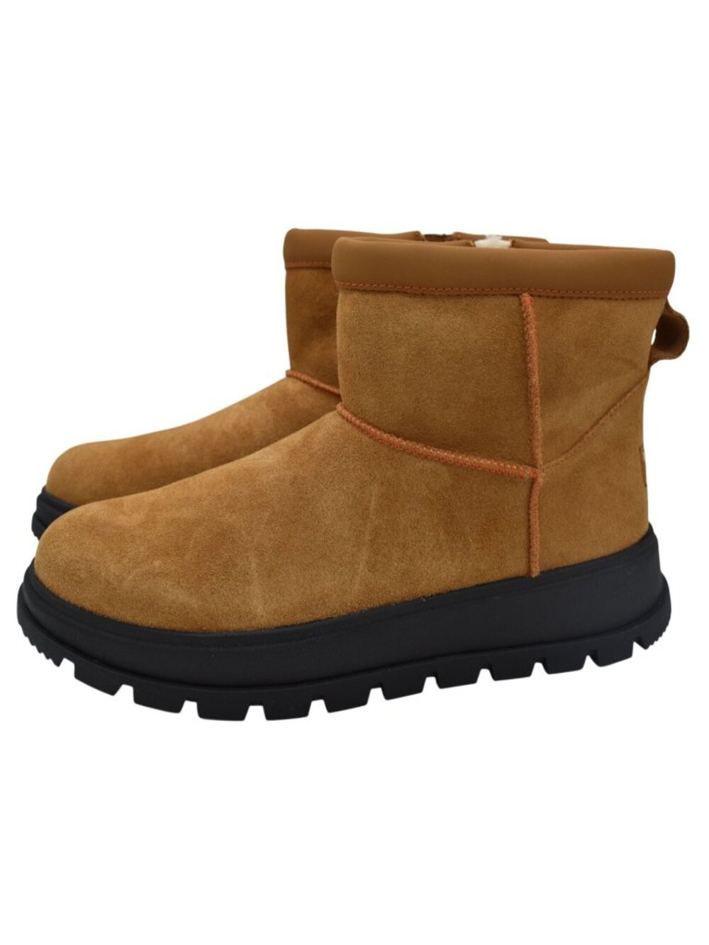 Koolaburra By UGG Womens Size 9 Mini Hybrid Suede Faux Fur Lined Booties Boots